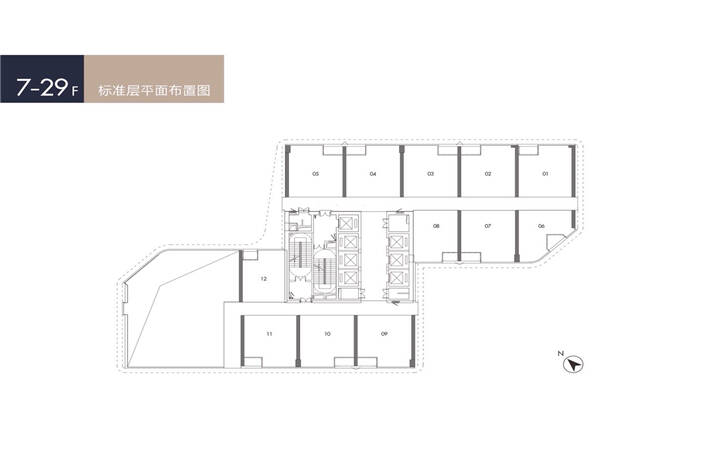 福田中心区紫元元大厦一手精装公寓在售